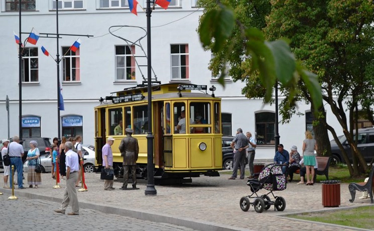 Выборгский трамвай фото