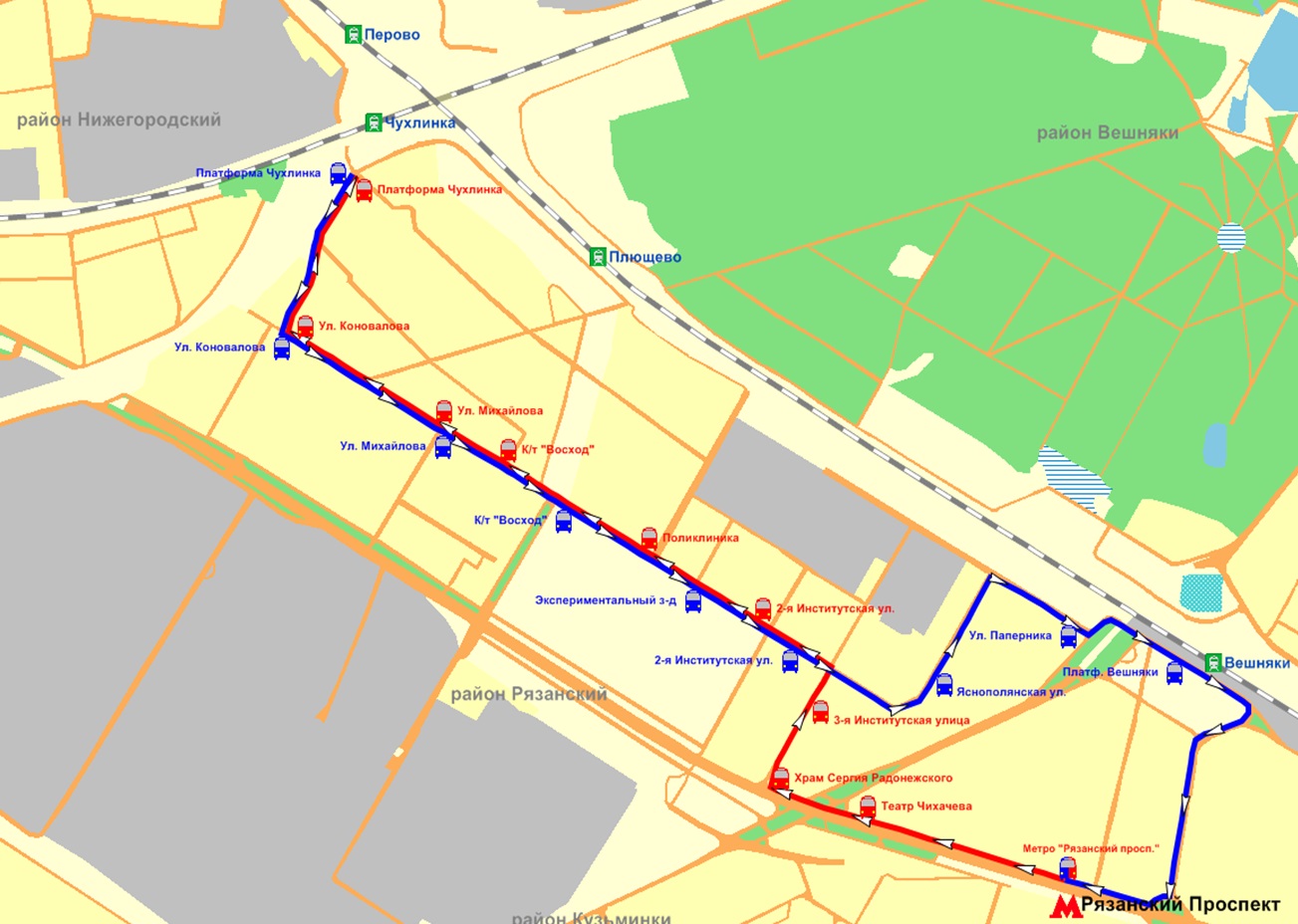 Карта автобуса люберцы
